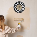 Recherche de noir et blanc abstrait horloges Pour tous