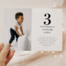 Recherche de trois d invitations Garçon