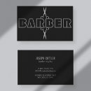 Recherche de barbes cartes visite Customer