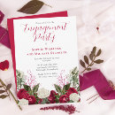 Recherche de modern floral fiançailles invitations Couple