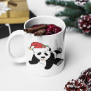 Recherche de panda de noël tasses Animal