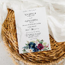 Recherche de bordeaux et blanc mariage invitations Couple