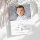 Recherche de noir baptême invitations Noir et blanc