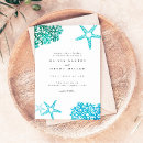 Recherche de poissons mariage invitations Plage