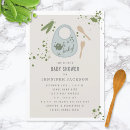 Recherche de cuillère invitations Bébé