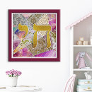 Recherche de vintage alphabet posters Rose