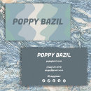 Recherche de vagues bleues cartes visite Minimaliste