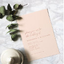 Recherche de blush pink mariage invitations Chic