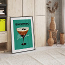 Recherche de cocktail martini art Vintage