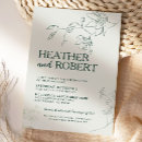Recherche de botanical invitations Vert émeraude