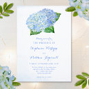 Recherche de blue hydrangea mariage invitations Floral
