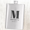 Recherche de monogrammes flasques Garçon d'honneur