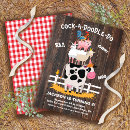 Recherche de anniversaire vache cartes invitations zoo mousseux