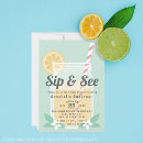 Recherche de mason jar invitations Limonade