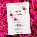 Recherche de coeur géométrique invitations Floral