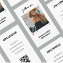 Recherche de follow us cartes visite Social media