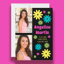 Recherche de fleur hippie colorée invitations Toute personne