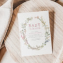 Recherche de in bloom baby baby shower invitations Moderne