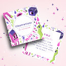 Recherche de graphique cartes visite Illustrateur