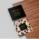 Recherche de luxe cartes visite Entreprise féminine