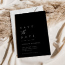 Recherche de amical invitations Noir et blanc