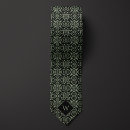Recherche de verte et noire cravates Élégant