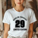 Recherche de anniversaire du 29 février tshirts Élagage