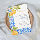 Recherche de positano bridal shower invitations Agrumes de citron