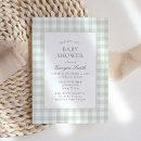 Recherche de vert neutre invitations Vintage