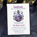 Recherche de samhain invitations Violet