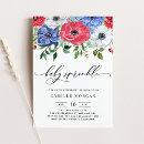 Recherche de rouge et blanc invitations Floral