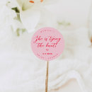Recherche de bouquet roses autocollants Minimaliste