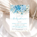 Recherche de bleu baby shower invitations Moderne