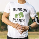 Recherche de coureur végétarien tshirts Végétalien