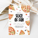 Recherche de fabrication invitations Pizza