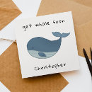 Recherche de baleine drôle vœux cartes Animal