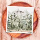 Recherche de watercolor serviettes Boisé