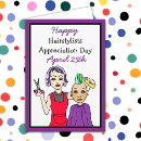 Recherche de stylistes vœux cartes Cheveux