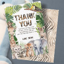 Recherche de animaux sauvages vœux cartes Animaux de safari