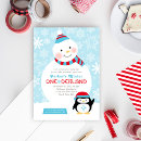 Recherche de snowman invitations Fête d'anniversaire