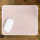 Recherche de coeur rose tapis souris Pour tous