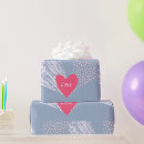 Recherche de coeur amour papier cadeau Romantique