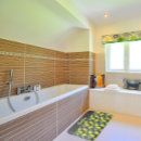 Recherche de jaune et gris tapis de bain Coloré