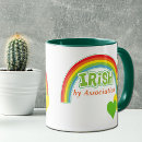 Recherche de coeur irlandais tasses St patrick