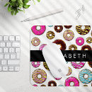 Recherche de donut tapis souris Monogramme