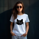 Recherche de dame folle de chat tshirts Mignon