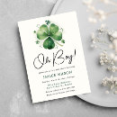 Recherche de st patrick invitations Aquarelle