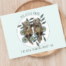 Recherche de loutre cartes postales Aquarelle