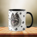 Recherche de chien noir blanc tasses Motif