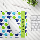 Recherche de beau motif tapis souris Monogramme